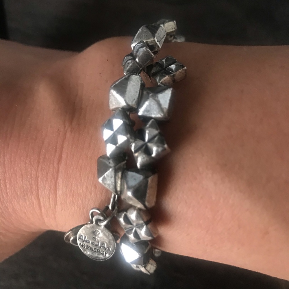 Alex and Ani Silver Stud bracelet